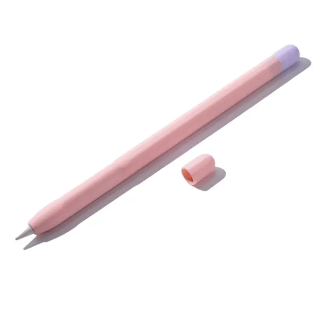 Stylus Cover Silicone Pen Case For Apple Pencil Color Matching Stylus Protective Case Non-slip Anti-fall Pen Cover 3