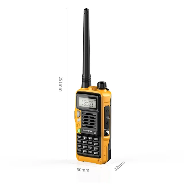 Acheter Baofeng UV-S9 puissant talkie-walkie CB émetteur-récepteur radio 8W  20km longue portée radio portable pour la chasse forêt ville mise à niveau  S9 avec chargeur USB