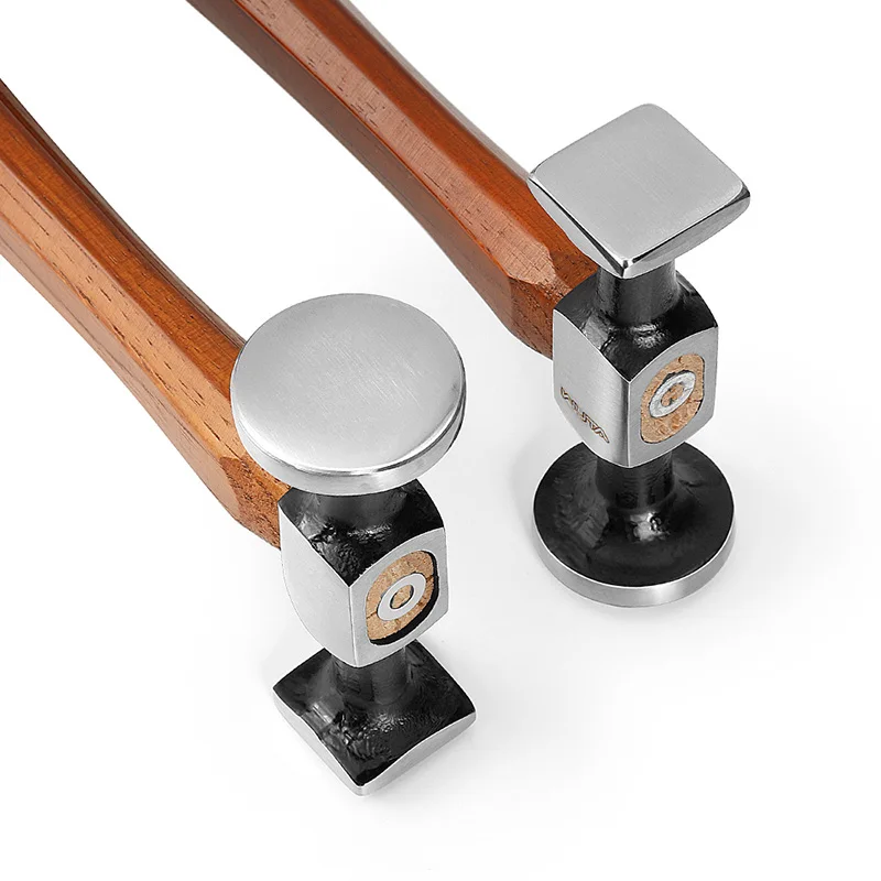 1 шт. молоток из углеродистой стали с двойной головкой|leather craft tools|leather designleather |