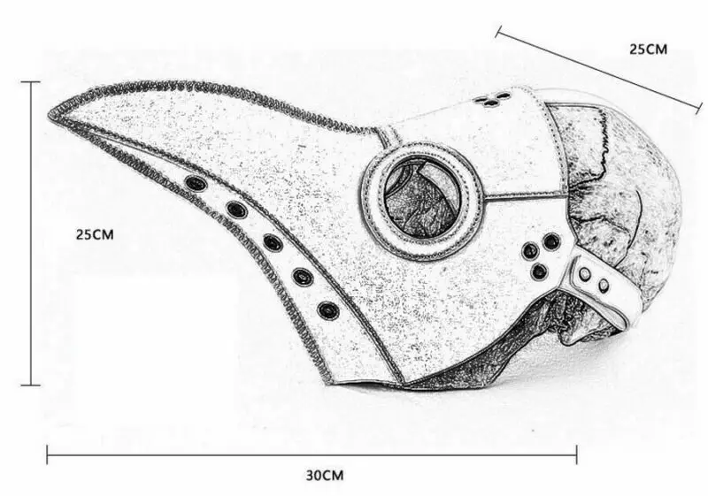 Вечерние Маски в стиле стимпанк из искусственной кожи для Хэллоуина|Маски