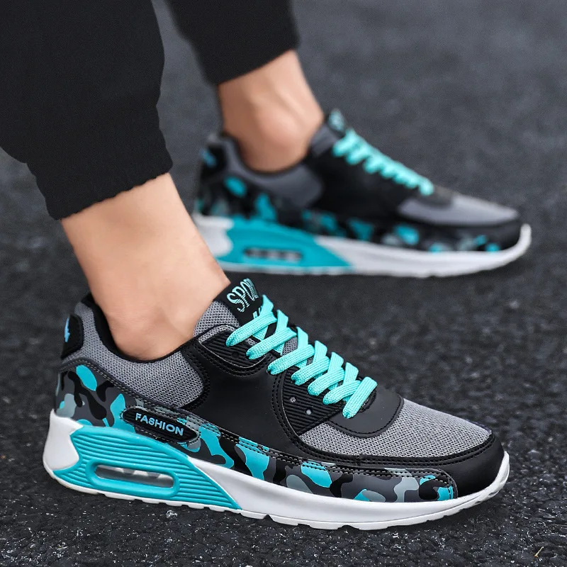 

2020 Free Shipping Autumn Male Shoe Air Cushion Run All-match Shoes Leisure Time Trend Ventilation Sneakers Zapatos Hombre
