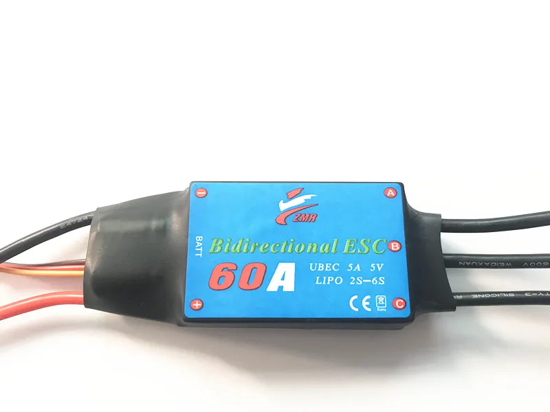 12A 20A 30A 40A 50A 60A 80A двунаправленный бесщеточный ESC для дистанционного управления корабль пневматический подводный propelle