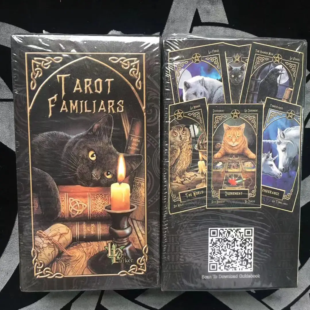 Английские карты Таро колода настольная игра карточная колесо года shadowscapes familiars animal rider waite easy england Таро deviant moon