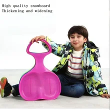 Катание на лыжах круг для катания на лыжах для детей подушка для катания на лыжах круг для катания на лыжах простое оборудование пластиковые утолщенные лыжи