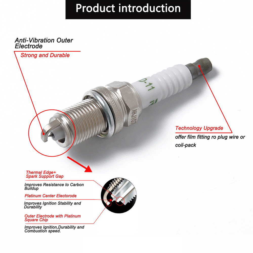 4 шт. новые оригинальные Toyota/Lexus/Scion свечи зажигания Denso 90919-01253 SC20HR11 3444