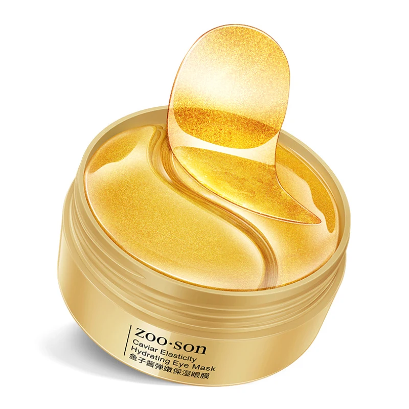 Mascarilla de colágeno de cristal para ojos, parches de belleza acné para el cuidado de la piel de los ojos, Cosméticos coreanos TSLM1, antiedad, elimina las ojeras, 60 uds.