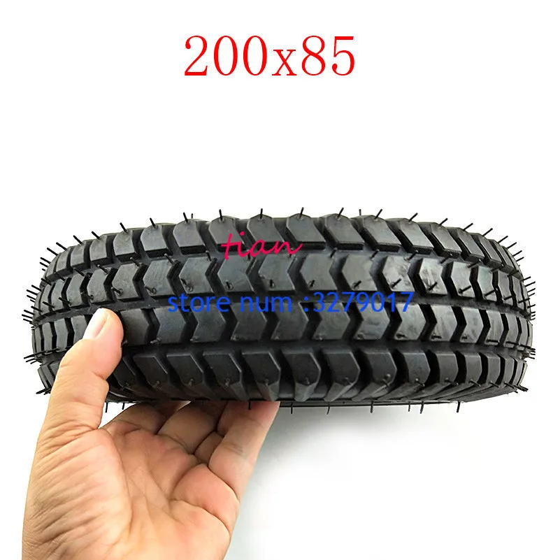 Высококачественная Новая шина 260x85 3,00-4 10 ''x 3'' шина для скутера и внутренняя трубка комплект подходит для электрического газового скутера для инвалидной коляски