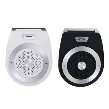 

Wireless Bluetooth 5.0 Car Speakerphone Music Player Handsfree Speaker with Mic and Car Charger