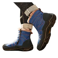 SAGACE зимние мужские ботинки кожаные высокие зимние ботинки на молнии теплые с мехом легкие водонепроницаемые ботильоны Новинка