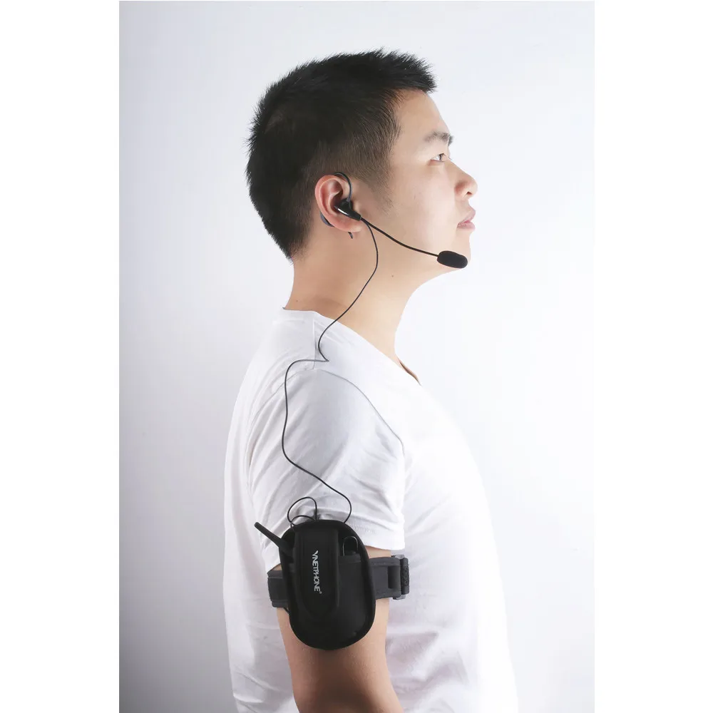 V6C 530 мАч полнодуплексная рация 1200 м футбольный рефери ушной крючок Bluetooth домофон монофонический наушник гарнитура наушники