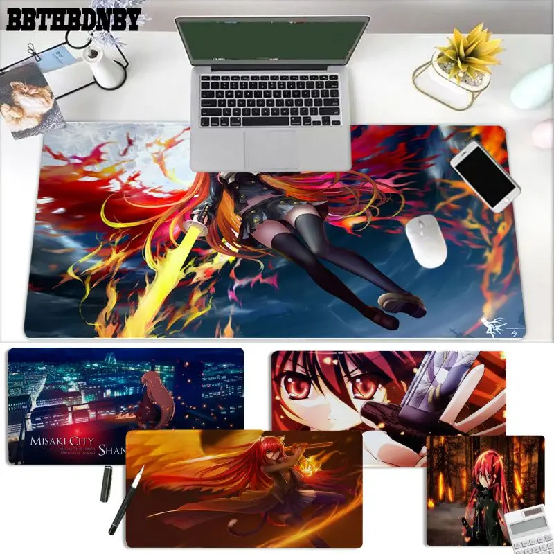 Игровые коврики BBTHBDNBY Shakugan No Shana коврик для мыши размер маленького коврика