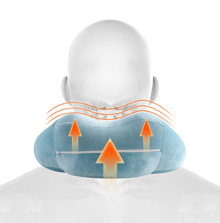 Новая u-образная подушка для воздушных судов Удобная Шейная подушка для путешествий мягкая красочная простая подушка для шеи поддержка шеи с памятью для сна