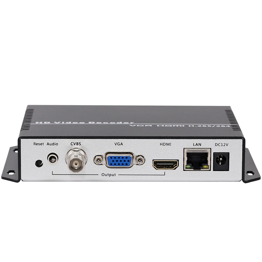 Декодер UHD H.265 H.264 HDMI VGA CVBS|Теле- и радиовещательное оборудование| |