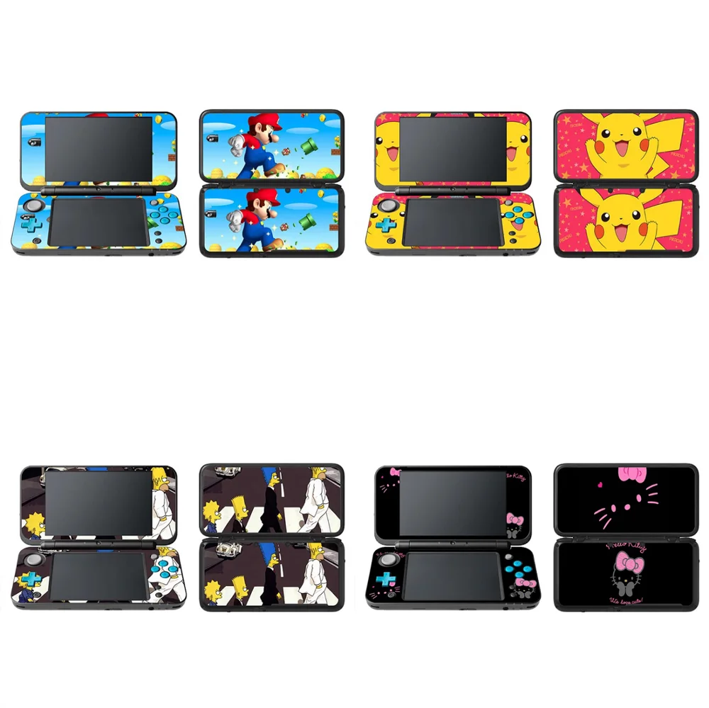 Виниловая наклейка с мультяшным дизайном для новых 2DS LL XL наклеек s N intendo 2DSLL