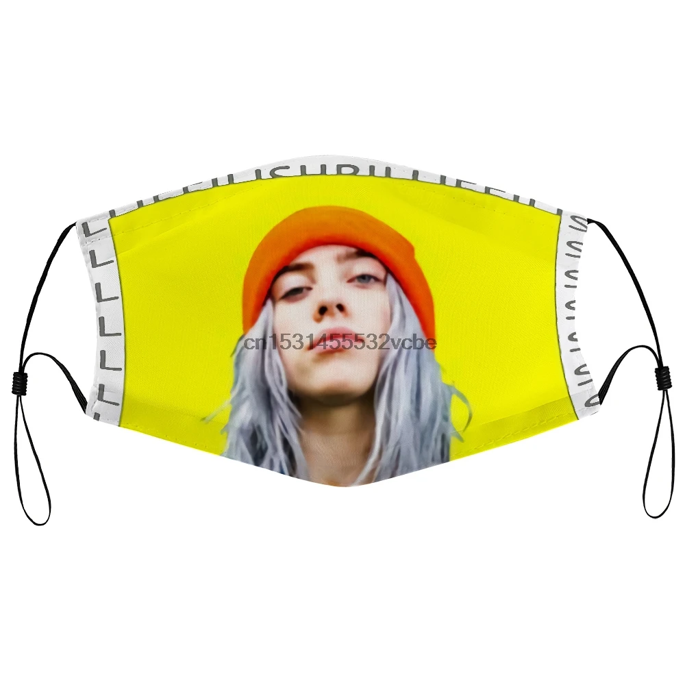 Пылезащитная маска с фильтром винтажный костюм Bilie Queen Eilish Billie для мужчин женщин