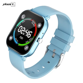 

V6 Smart Watch Men Women Waterproof Tracker Heart Rate Monitor Blood Pressure Full Touch Screen Temperature Smart Watch Bracelet