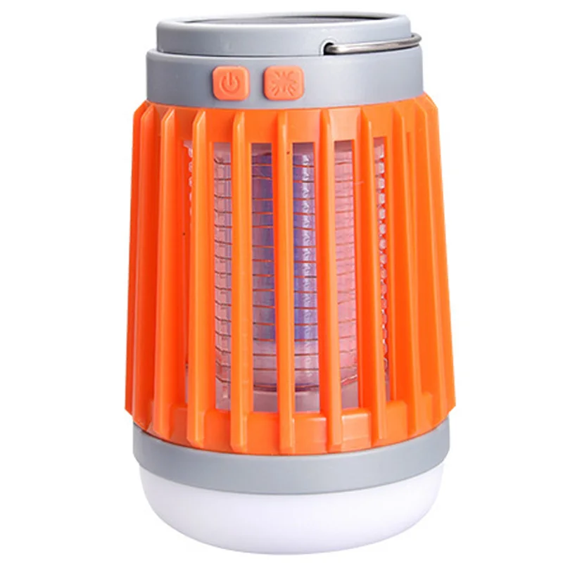 

ABUO-Outdoor Solar Mosquito Light Waterproof Camping Mosquito Repellent Camping Mosquito Lighting Usb Charging Tent Bulb