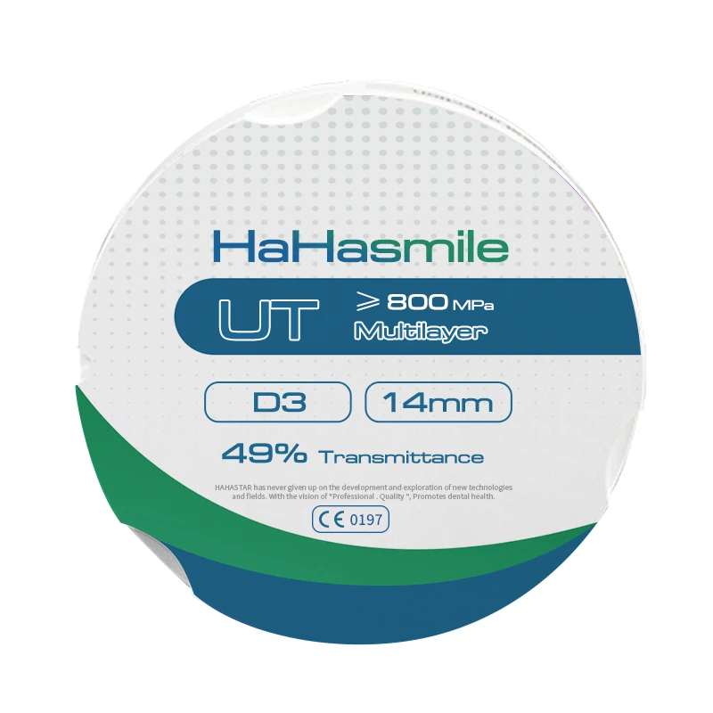 

Многослойные продукты искусственных зубов UT 95 мм D3, протезы HaHaSmile, стоматологические аксессуары, стоматологическая лаборатория, искусственное деловое оборудование