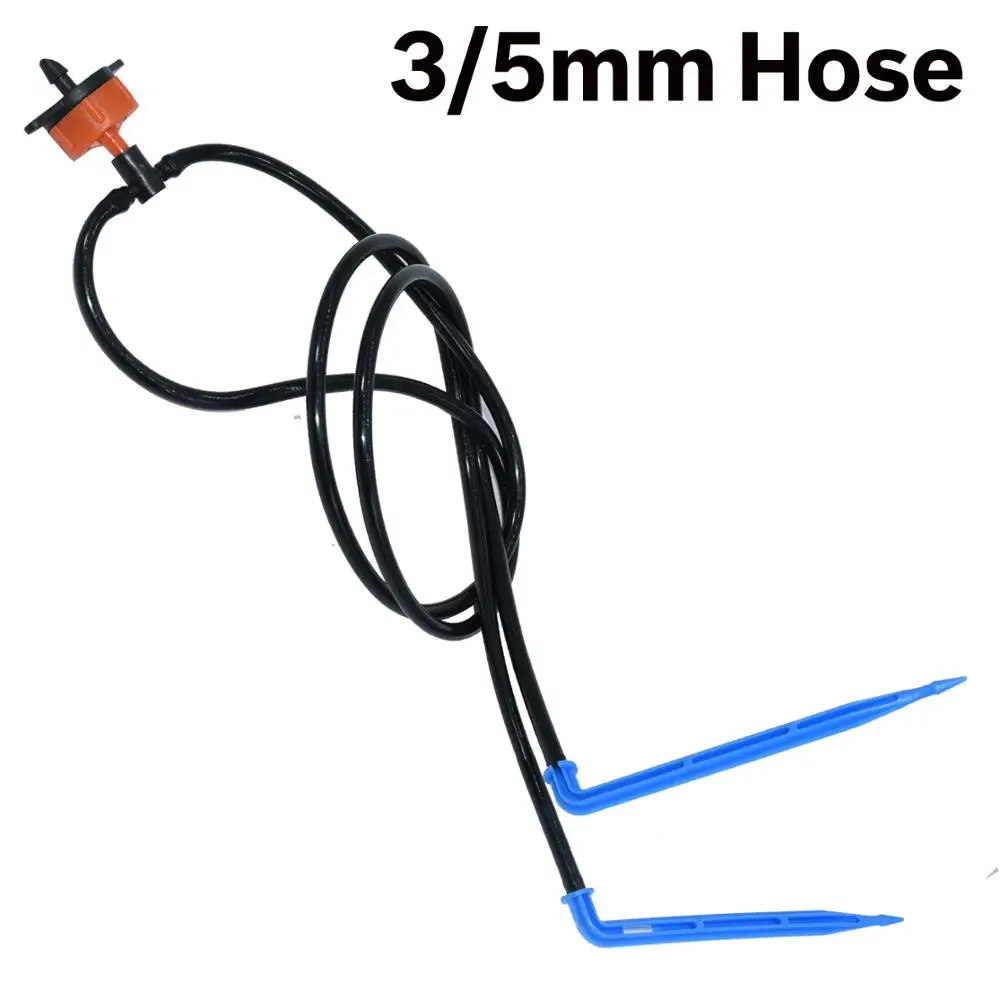 KESLA 5-100M Garden 3/5mm Watering Hose 1/8'' PVC Pipe Micro Drip Irrigation Tubing Sprinkler w/ Puncher for Balcony Greenhouse 5
