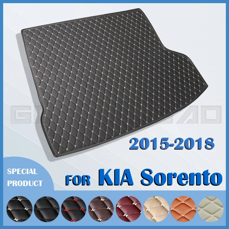 

Car trunk mat for KIA Sorento five seat/Seven seats 2015 2016 2017 2018 cargo liner carpet interior accessories cover