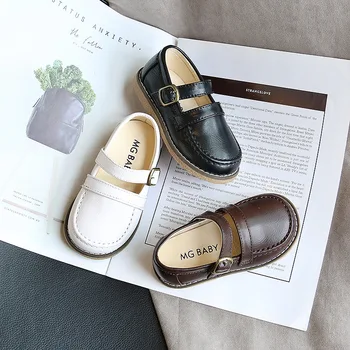 

Children's princess shoes 2020 spring girls leisure school performance shoes 1-3-6 years old Korean version of the British style