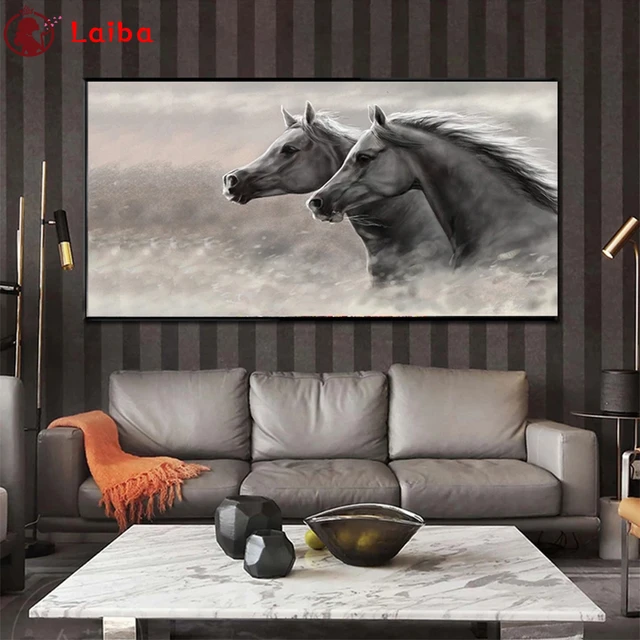 Diamond Painting Paintings Horses  Diamond Art Painting Horses - Diamond  Art - Aliexpress