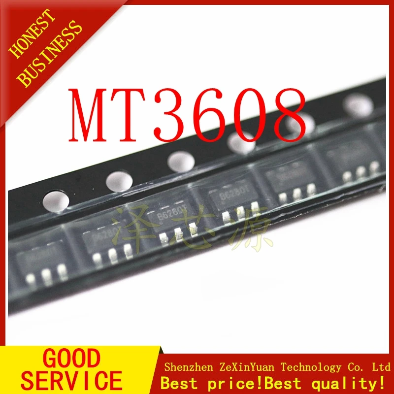 200 шт./лот Новый MT3608 SOT23-6 3608 B628 B6288 B6289 B6286 IC | Электроника
