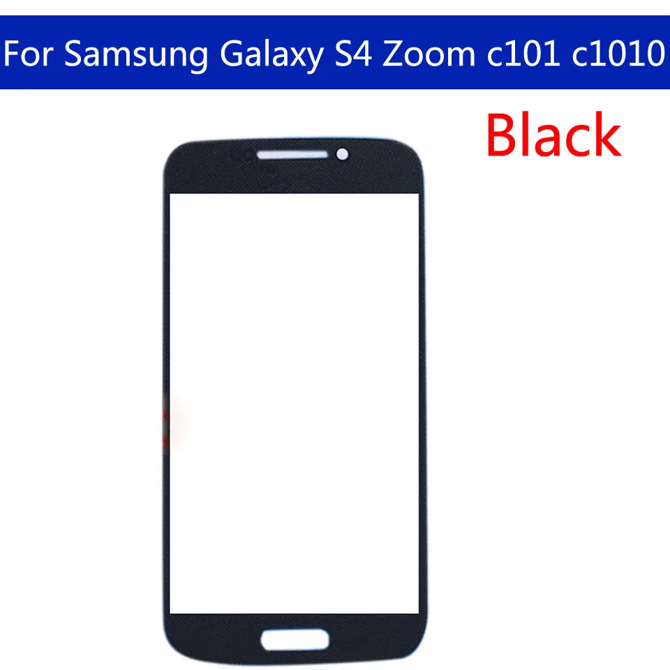 Сенсорный экран для Samsung Galaxy S4 зум C101 C1010 C105 SM-C1010 SM-C101 SM-C105 ЖК-дисплей спереди Сенсорный экран Стекло внешний объектив 4,3"