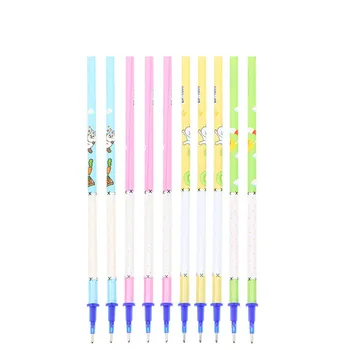 

Transparent Magic Pen Student Eraser For Core Full Needle 0.5 Black / Blue Erasable Rubber Gel Pen Office Writing