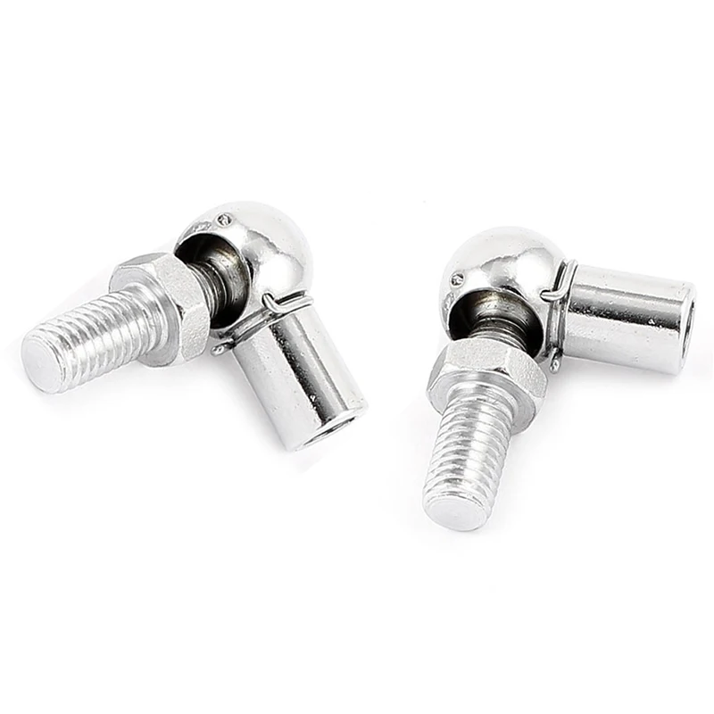 

Hot Sale Gas Strut M6 Female Thread 16mm Ball Socket Dia Flat Bracket Mount 2pcs