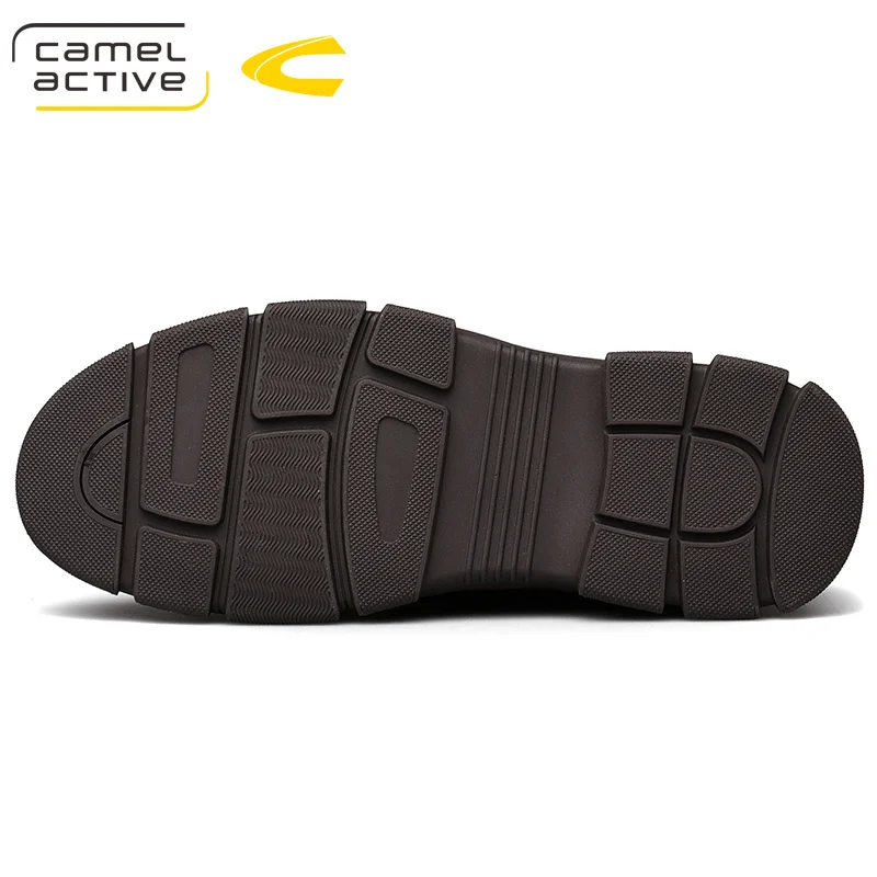 Camel Active/Новинка; мужская повседневная обувь; мужская обувь с ручной строчкой; Мужские ботинки в стиле ретро из воловьей кожи с нескользящей подошвой; Легкие мужские ботинки