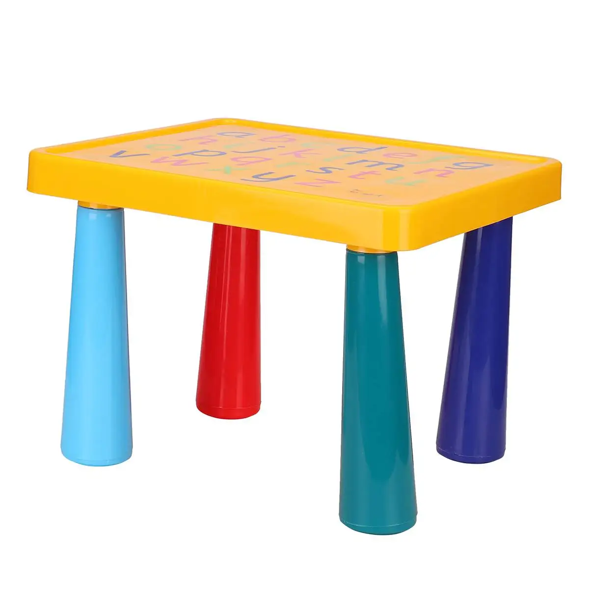Children Chair Table Set Plastic Kids Play Study Desk Colorful Activity Writing Student Furniture Folding Children Furniture Set