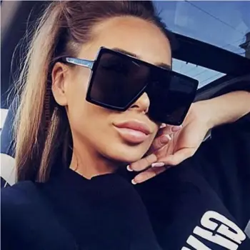 

Hot Female Vintage Sun Glasses Retro Eyewear Square Eyeglasses Leopard Vintage Eyewear UV400 For Outdoor Driving