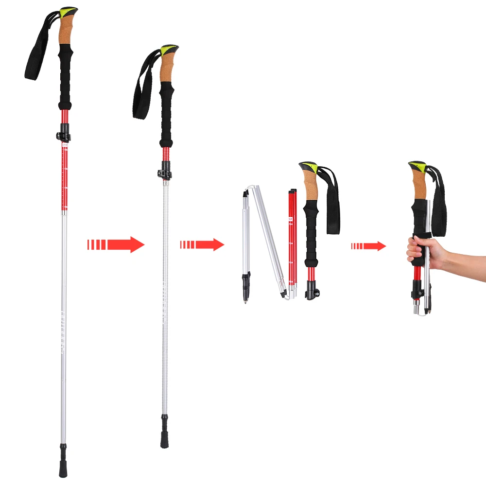 lightweight hiking stick