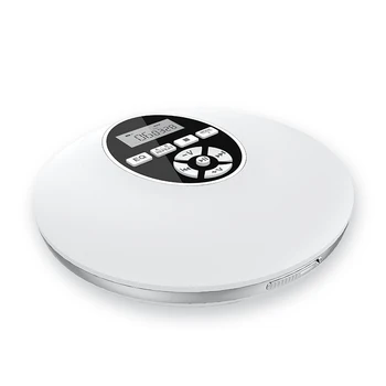 

Portable CD Player with Bluetooth Walkman Player with LCD Display o 3.5mm Jack for Gift(White)
