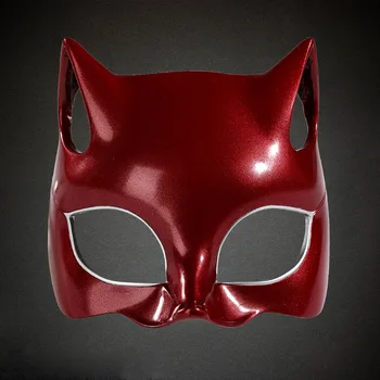 

Persona 5 Cosplay Masks Anne Takamaki Resin Mask Costume Sexy Cat Fox Panther Party Mask Eyewear