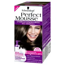 Краска-мусс для волос без аммиака Perfect mousse, 400 Холодный эспрессо
