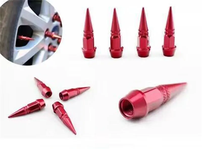 Комплект из 2 предметов, 4 шт./компл. Универсальный sharp пуля винт вентиля покрышек легковых автомобилей заглушки Алюминий сплав пылезащитный крышка рулевого колеса авто аксессуары