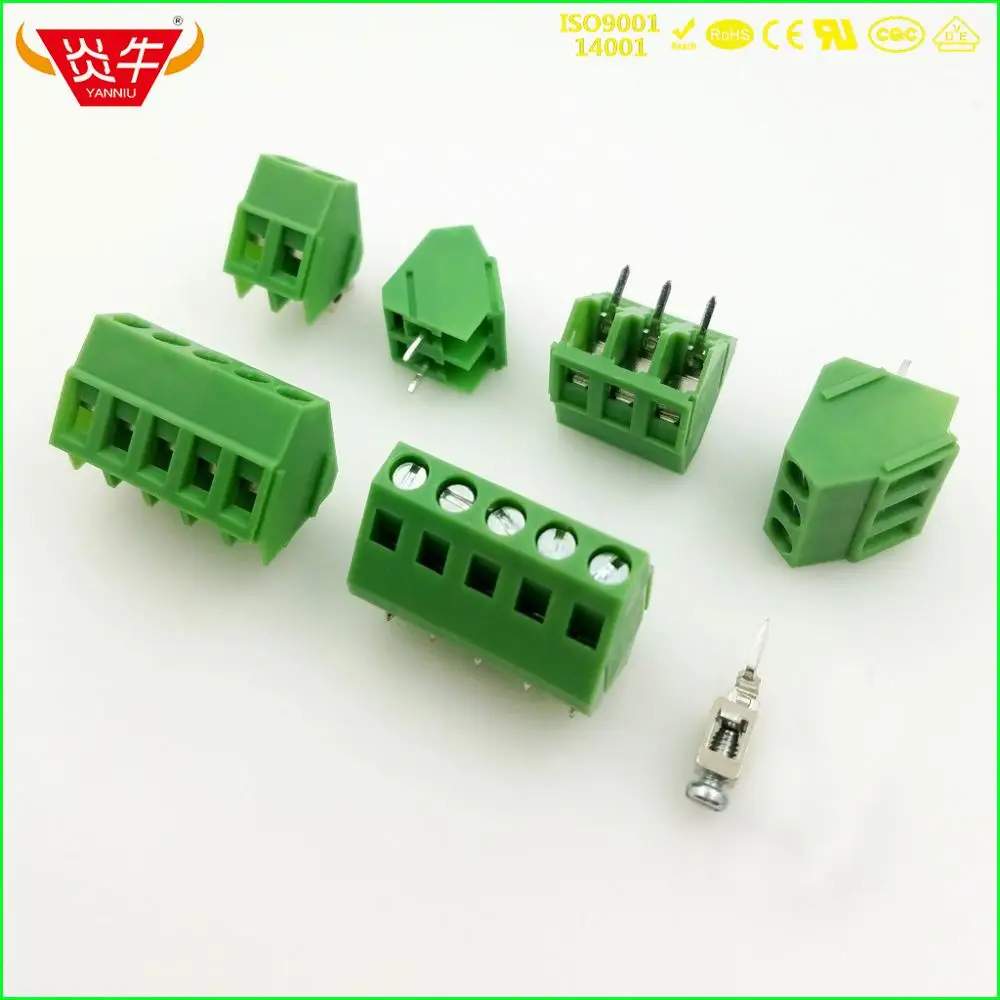 

KF103 5.0 2P 3P PCB UNIVERSAL SCREW TERMINAL BLOCKS DG303S 5.0mm 2PIN 3PIN SMKDSP 1,5/ 2 - 1733415 PHOENIX CONTACT DEGSON KEFA