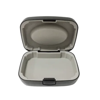 

Hearing Aid Case Hard Portable Protective Storage Case for BTE CIC IIC ITE Black / White