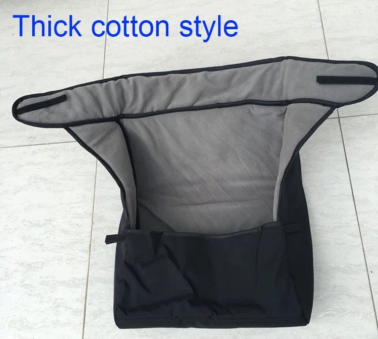 thick cotton style Новая детская коляска, аксессуары, коляска, муфта для ног, Детская грелка для ног, мягкий, анти-ветер, чехол для универсальной коляски, коляска - Цвет: thick cotton style