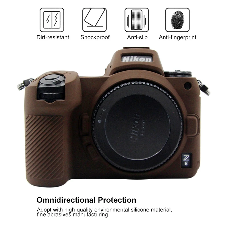 Мягкий силиконовый защитный чехол для Nikon Z6/Z7 PULUZ