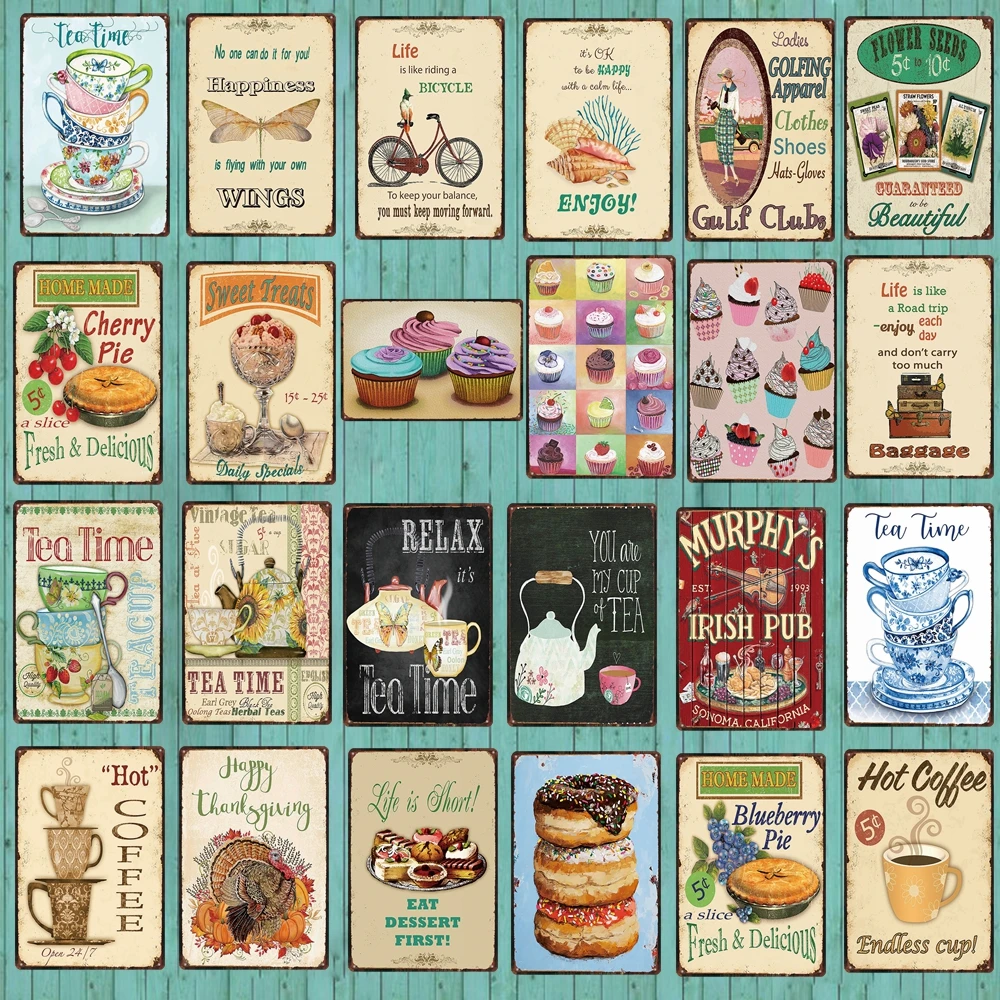 

Family Rules Vintage Plate Wall Pub Restaurant Bathroom decorations For Home Art Decor Iron Poster DU-4814A