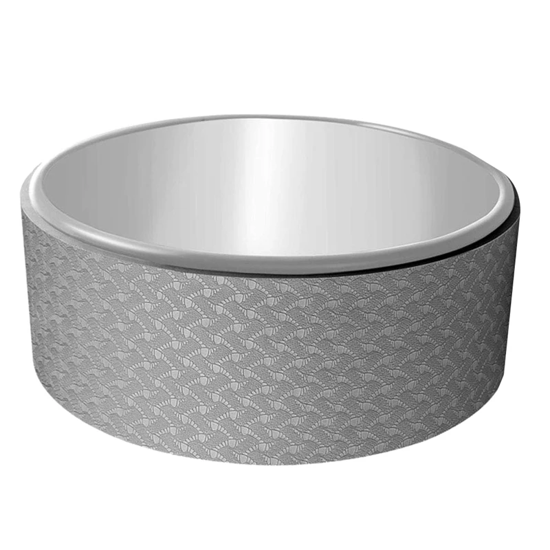 Yoga Wheel, Yoga Project Wheel for Stretching and Increased Flexibility, Relieves Back Pain, Improves Yoga Posture
