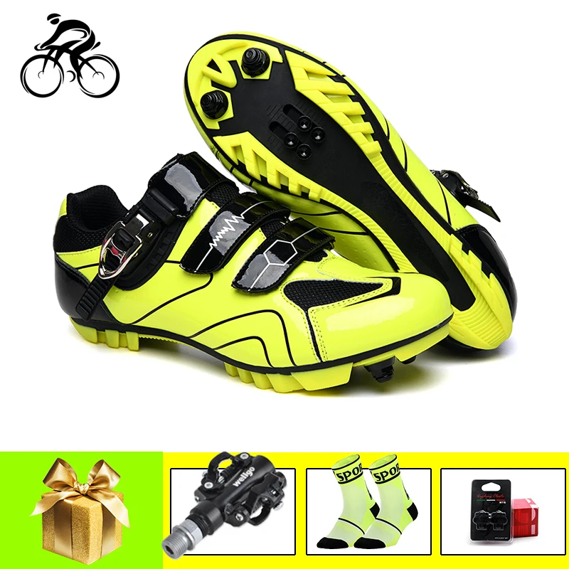 

Mountian bicycle shoes for men women cycling sneakers breathable self-locking racing sport sapatilha ciclismo mtb SPD shoes
