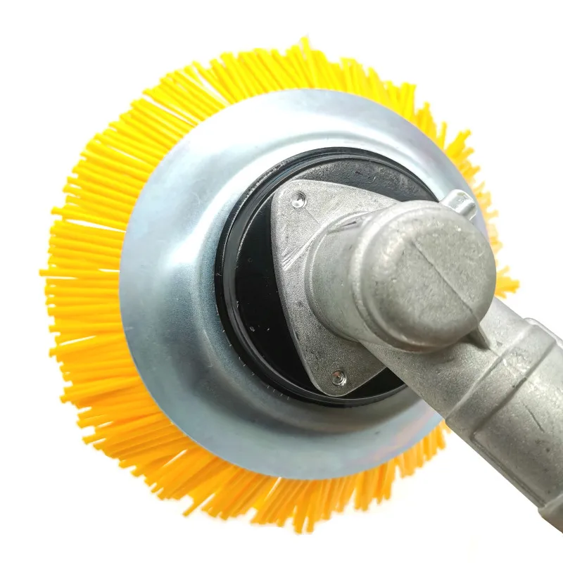 200mm/8Inch Nylon Straw Rope Trimmer Head Grass Brush Cutter Dust Removal Weeding Plate for Lawnmower grass trimmer head