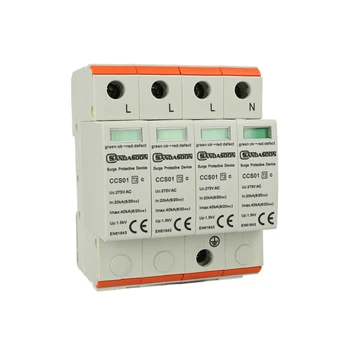 

SANDASDON SD-CCS01-T2/4 SANDASDON surge arrester SPD type T2 3P + N 4M a limitation for DIN rail