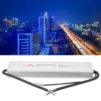 

2-in-1 LED Waterproof SCR/0-10V Dimmable Power Supply AC170~260V(50/60Hz) Input DC24V 12.5A 300W Output LED Power Supply