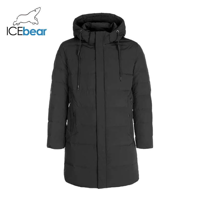 ICEbear Новая мужская зимняя куртка-пуховик теплая дутая куртка с воротником, верхняя одежда для мужчин, новинка, высокое качество, Мужская одежда, YT8117050