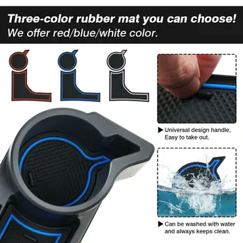 

For Suzuki Jimny AT Model 2018 -2020 Storage box Center Console Anti-slip rubber mats